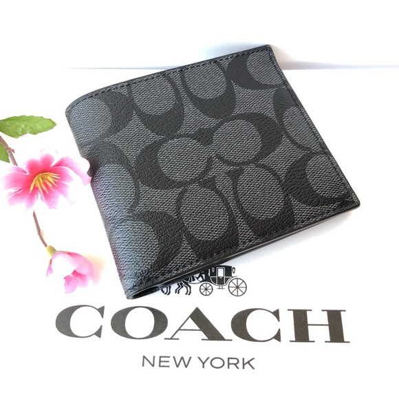 Coach Other - Coach Men’s Double Billfold Wallet F57083